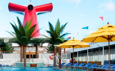 Carnival Ecstasy top deck